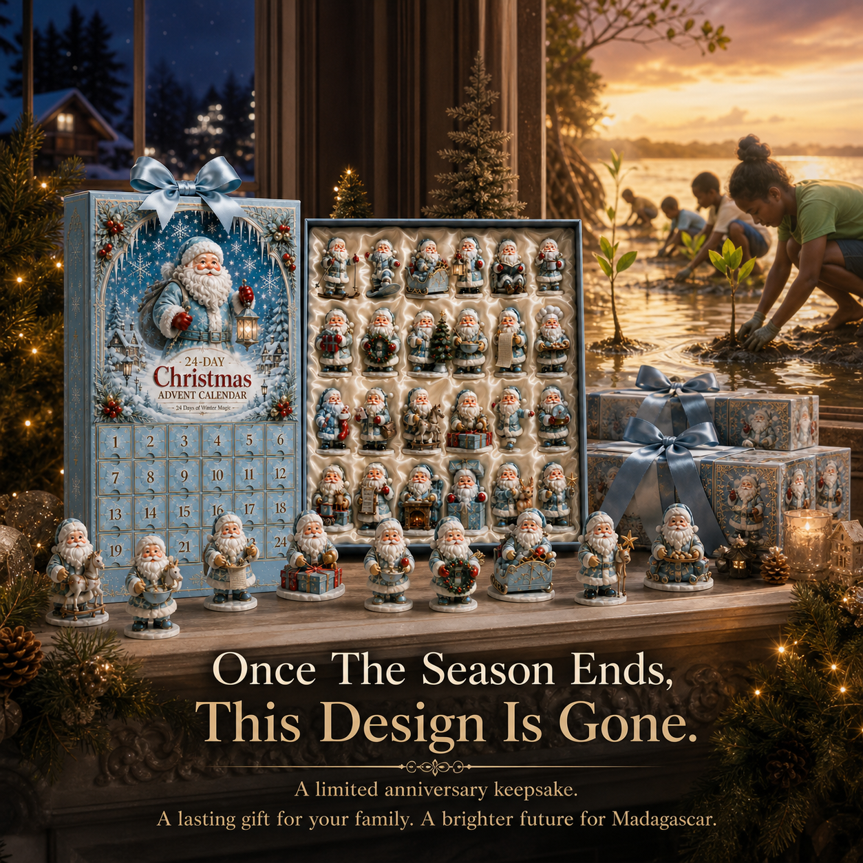 Limited Edition Icy Santa Collection