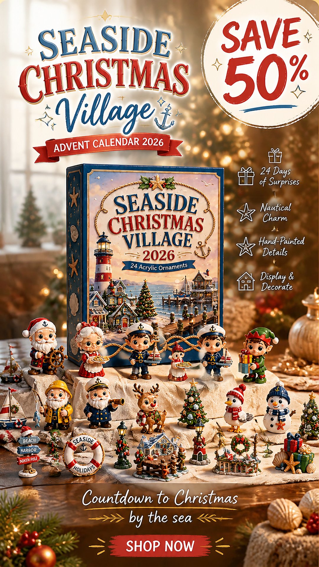 Coastal Christmas Advent Calendar
