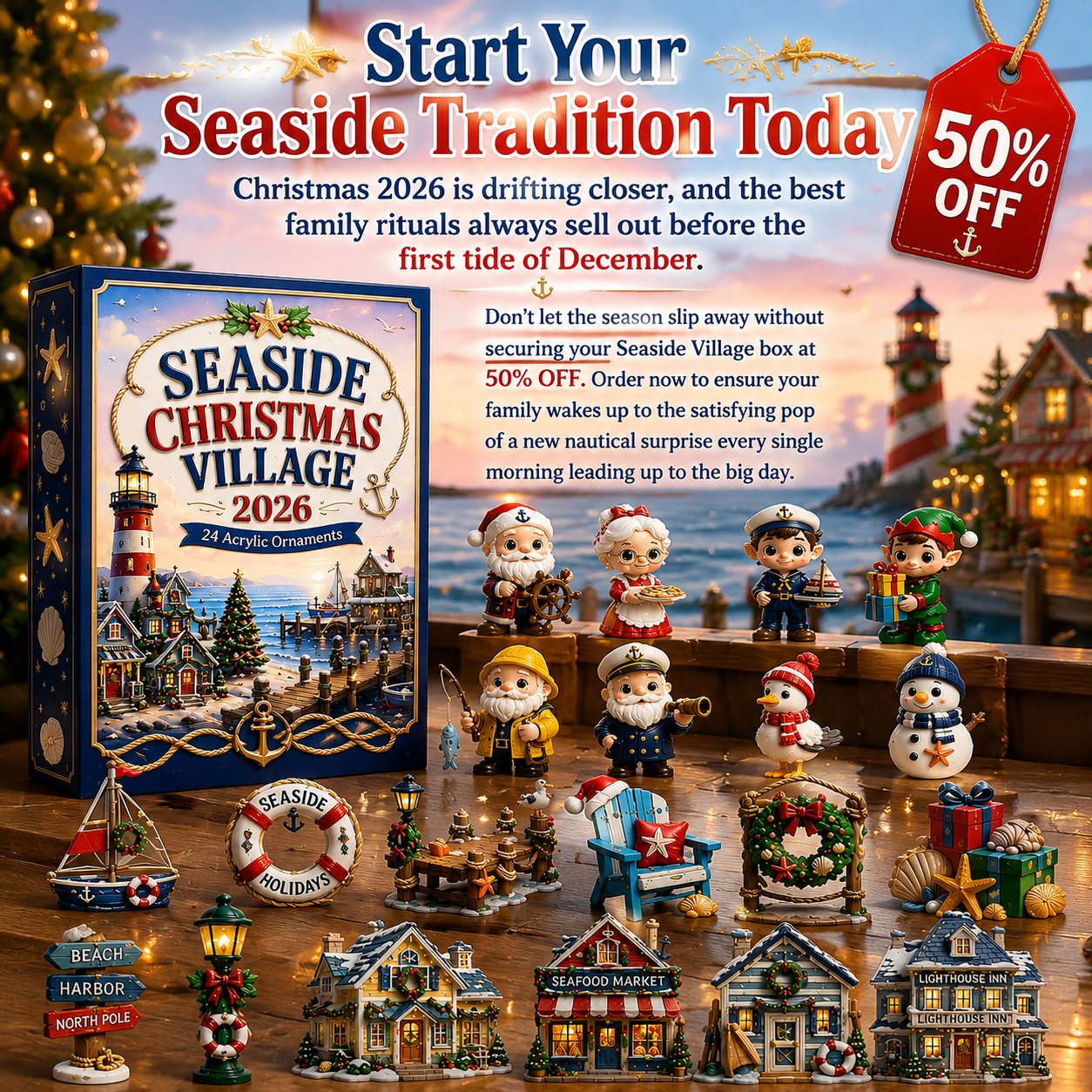 Seaside Advent Calendar Collection