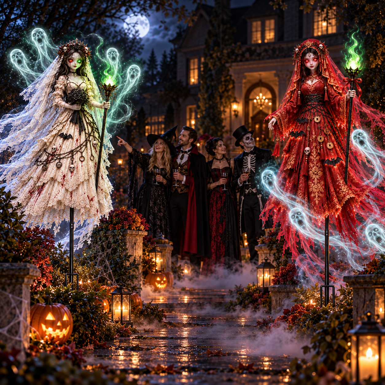 Halloween Party Atmosphere