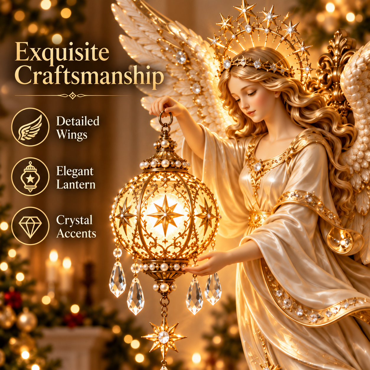 🌟 Celestial Angel Christmas Wall Light™