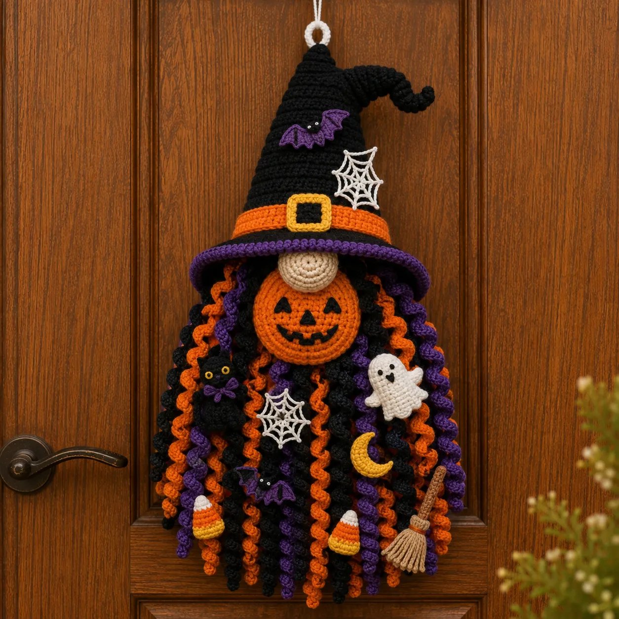  🧶 DIY Seasonal 3D Crochet Door Hanger Kit Collection | Coordinated Yarn, Filling, Accessories & Step-by-Step Instructions Included 💕