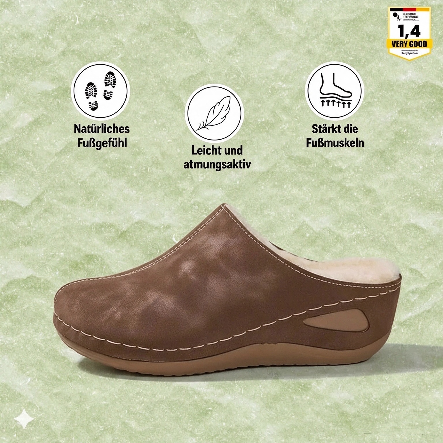 ergonomic and non-slip winter slippers for pain relief