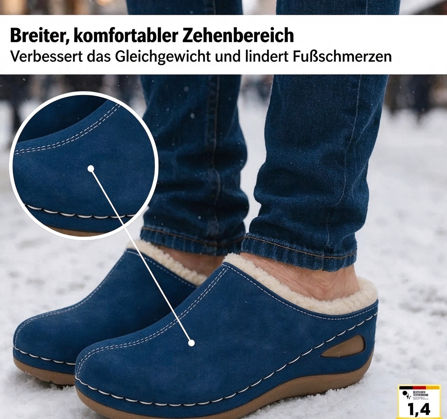 ergonomic and non-slip winter slippers for pain relief