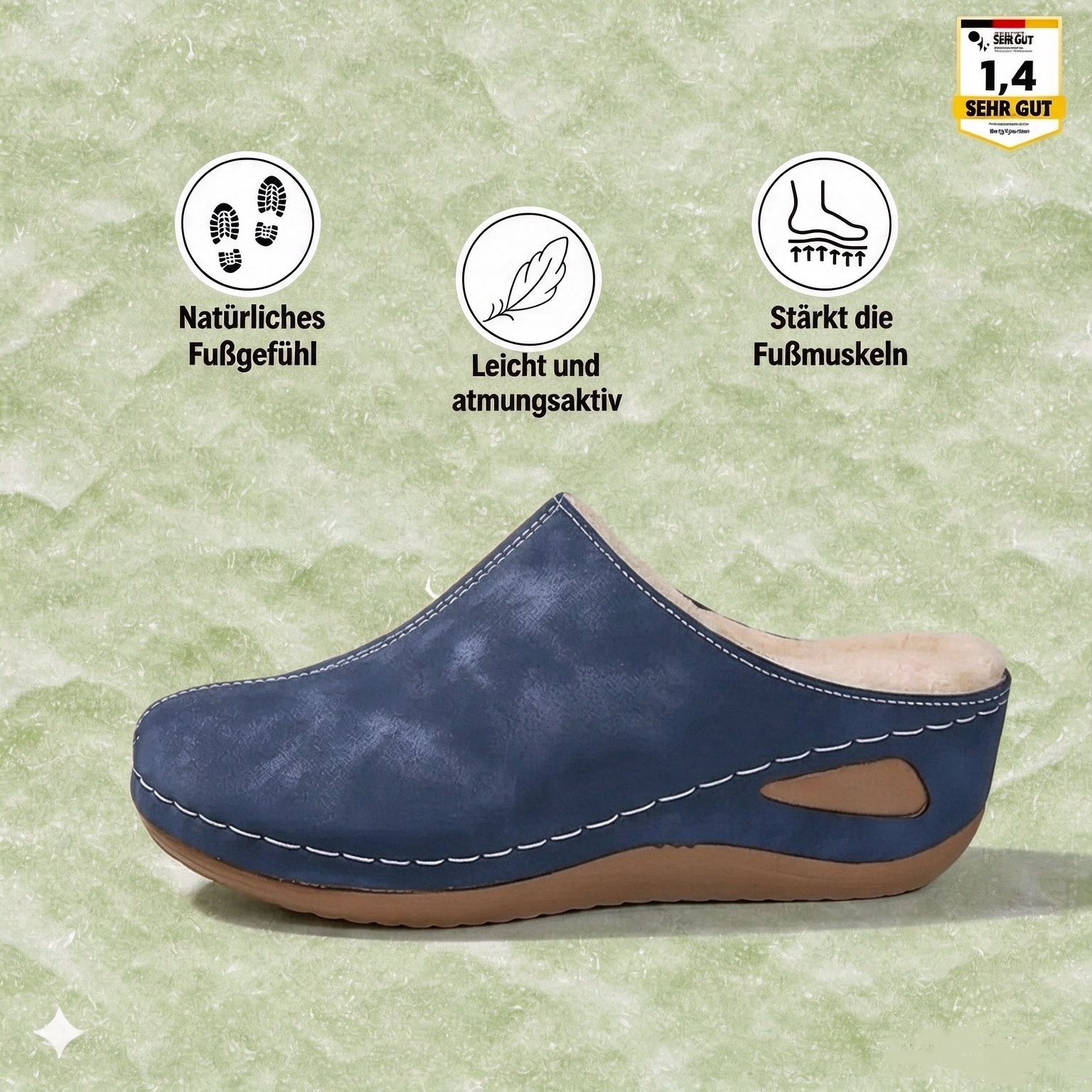 ergonomic and non-slip winter slippers for pain relief