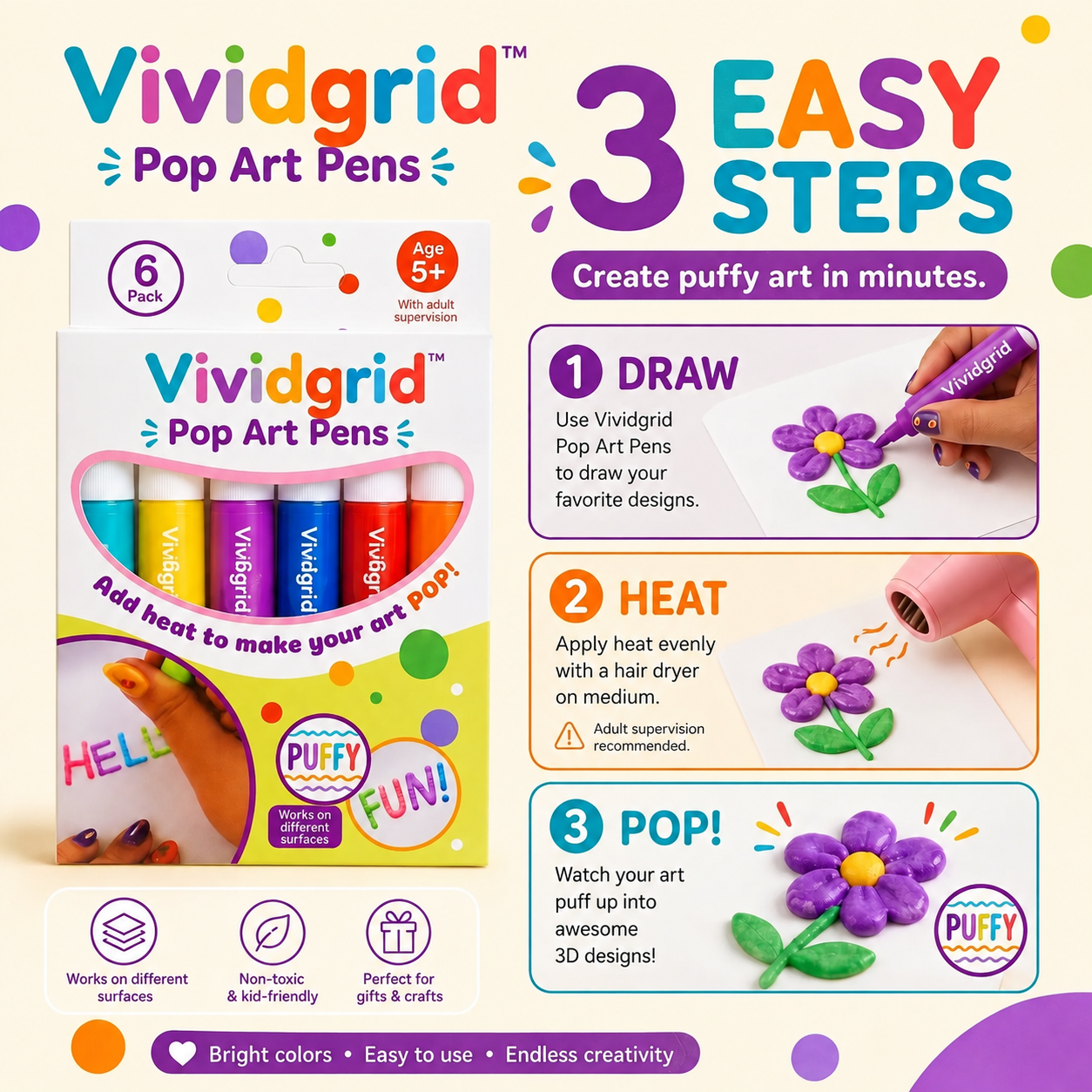 Marketvexa Pop Art Pens - image 4