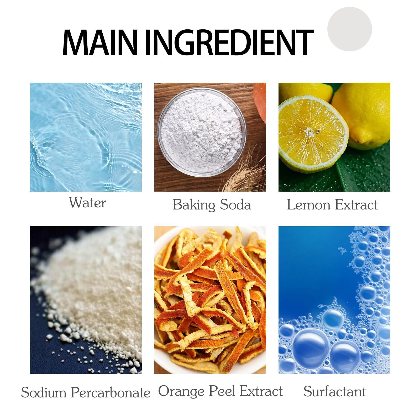 Fresh citrus bathroom cleaner scent