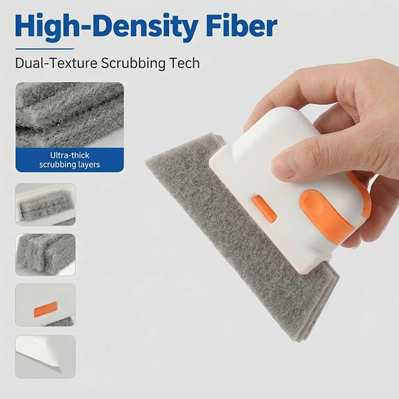 high density fiber cleaning surface