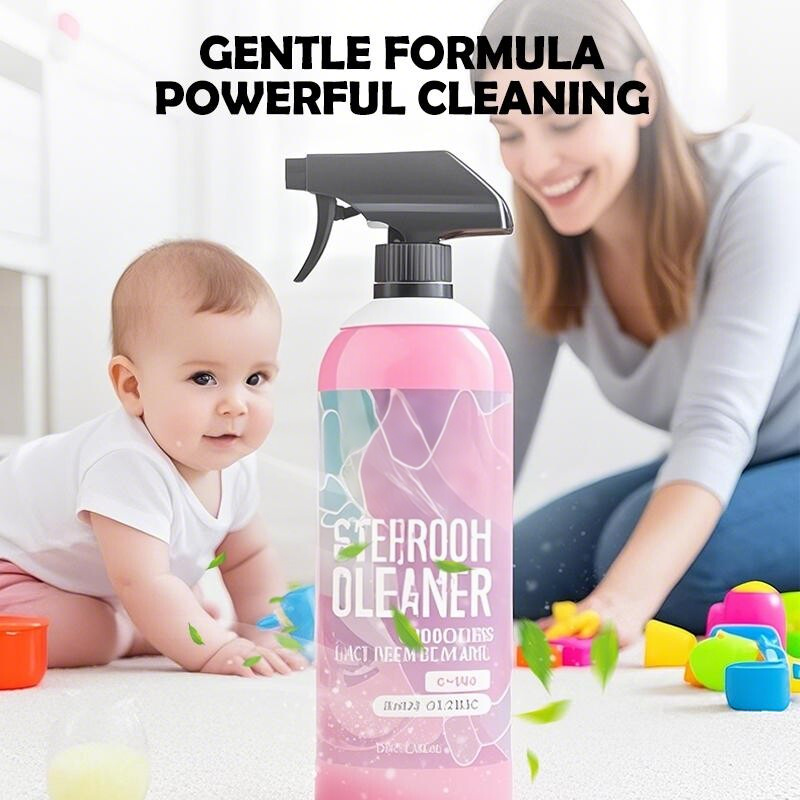 Bathroom cleaner for soap scum and hard water stains