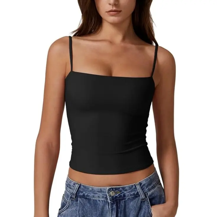 ⚡FINAL SALE⚡-Women's Double-Layer Basic Tank Top
