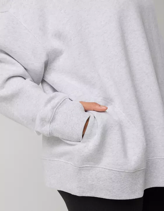 🔥 6-Color 6-Set - $26.9 Today 🔥Cloud Fleece Oversized Mockneck Sweatshirt+Barrel Sweatpant Matching Sets