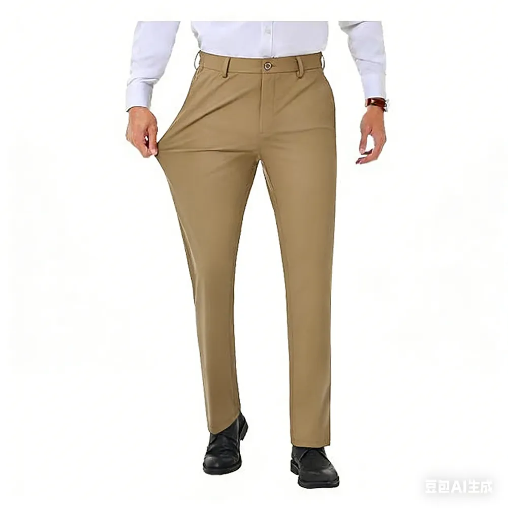 Men's Stretch Dress Pants No Iron Golf Pants Expandable