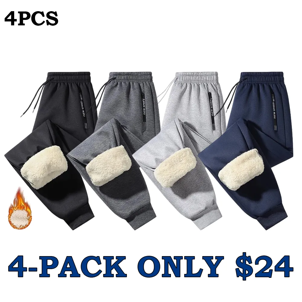 2025 Winter Thermal Fleece Sweatpants