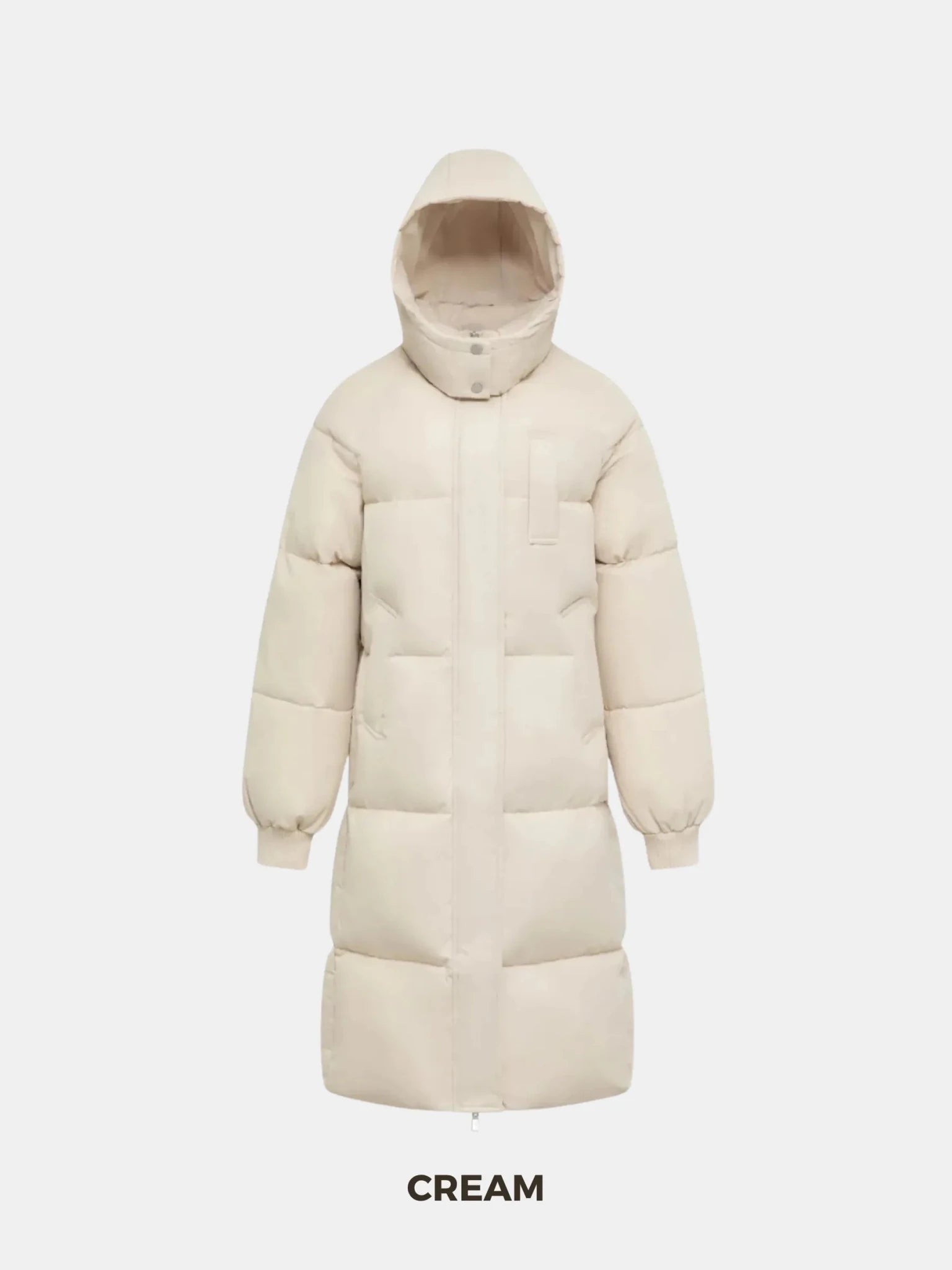 Classic Long Hooded Puffer Jacket
