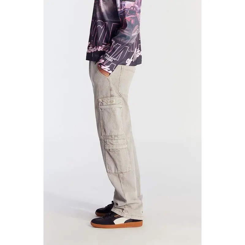 Men's Cotton Baggy Cargo Jeans