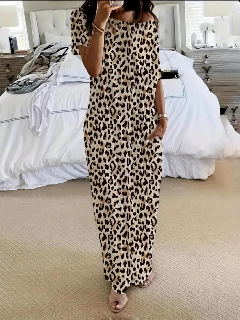 ⚡FINAL SALE⚡- Women's solid color casual dress