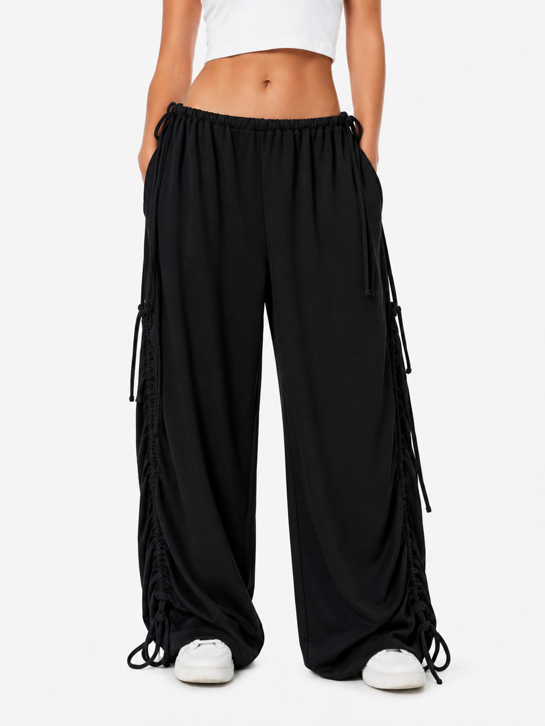 Women's 4-in-1 Adjustable Wide Leg Pants