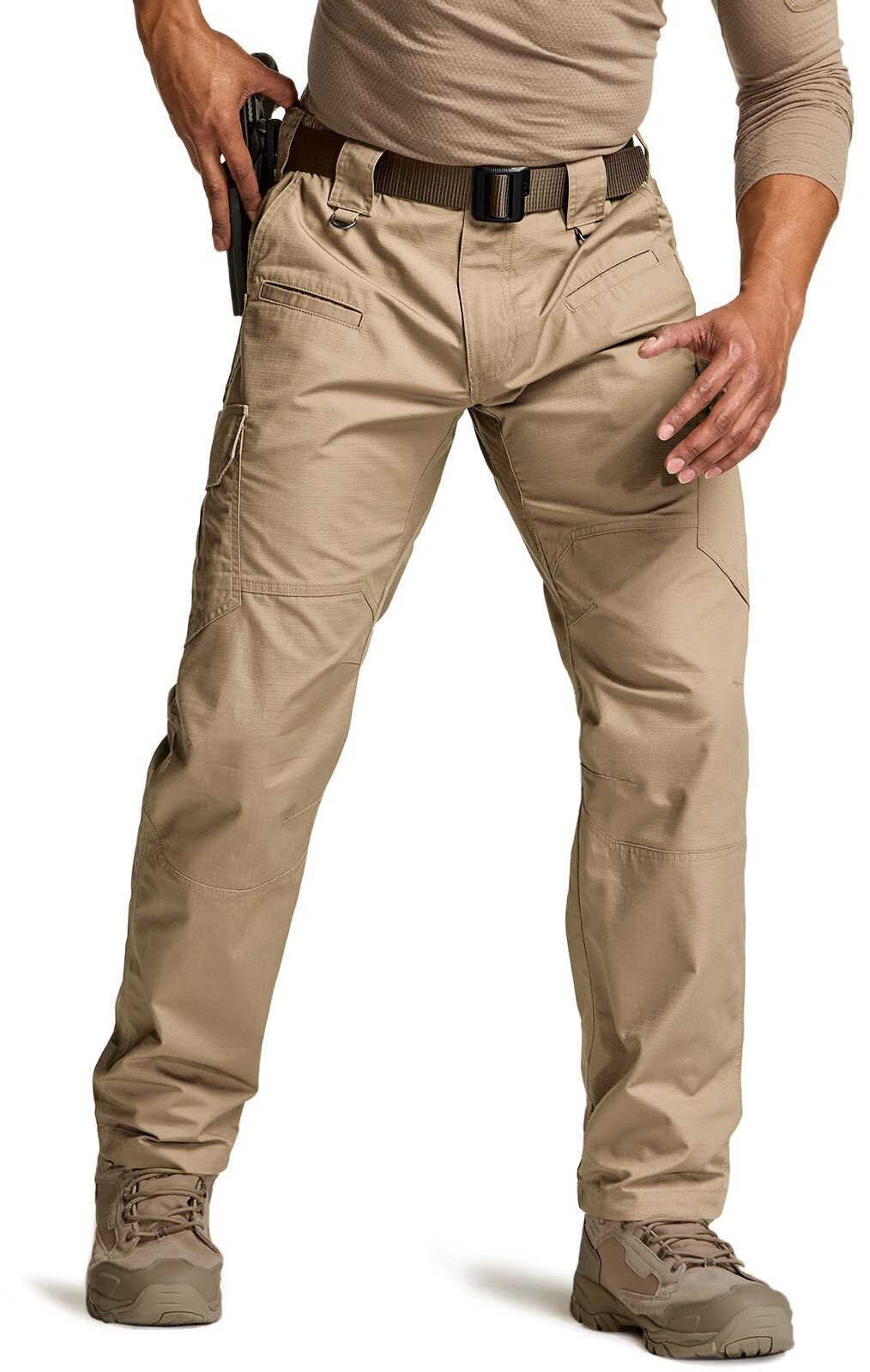 Last Day Sale 🔥Men's Tactical Pants, Water-Repellent Ripstop Cargo Pants