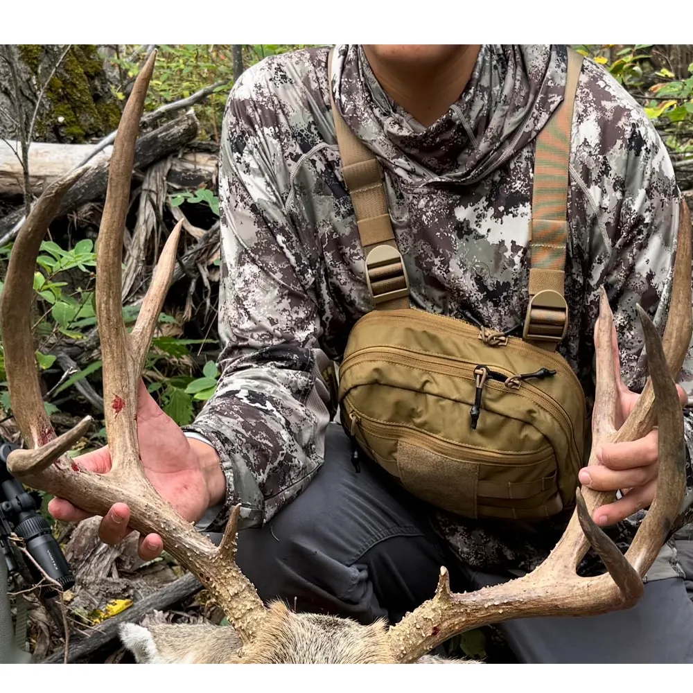 Men's UPF 50+ Camo Hoodie Shirt