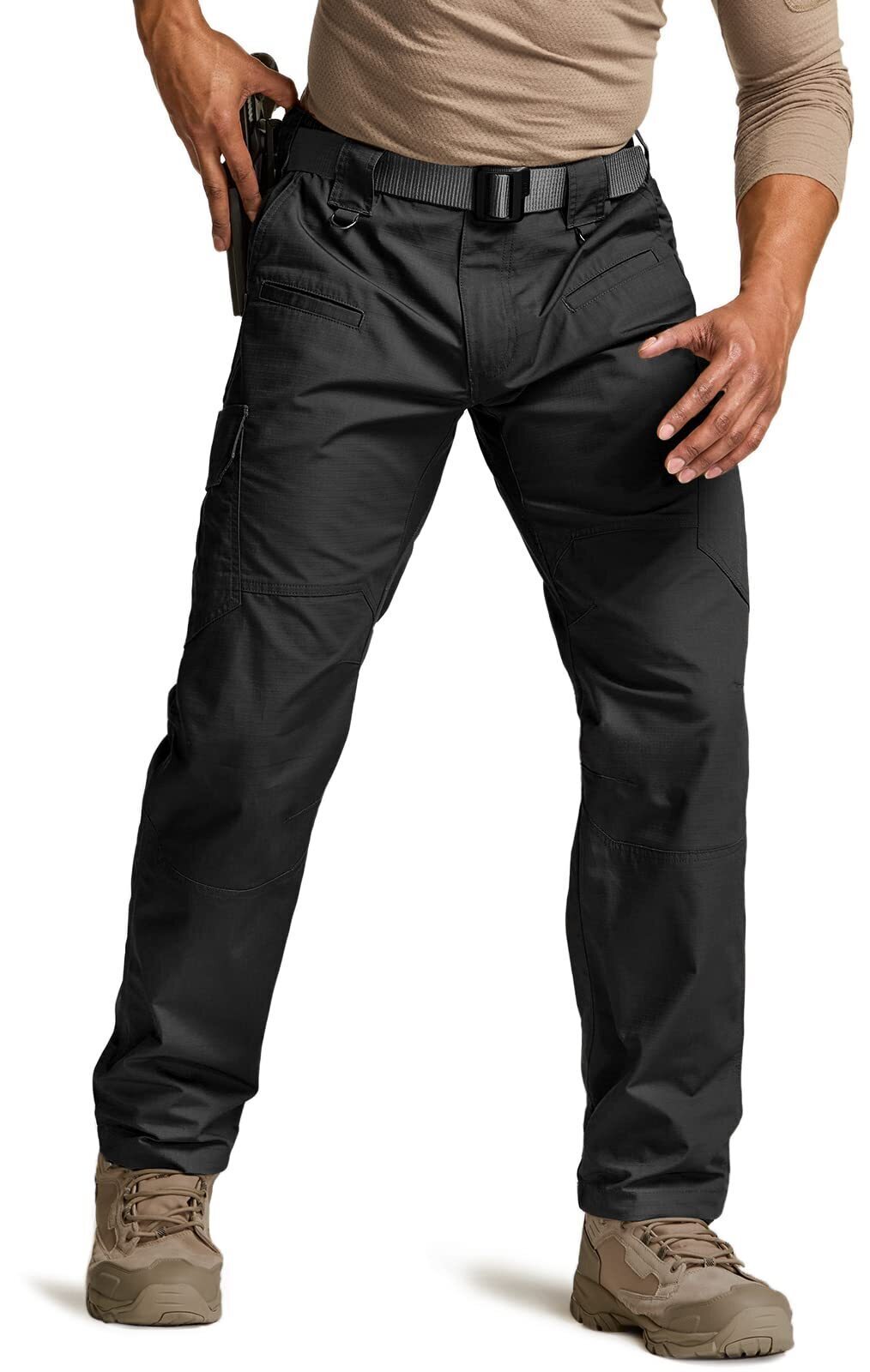 Last Day Sale 🔥Men's Tactical Pants, Water-Repellent Ripstop Cargo Pants