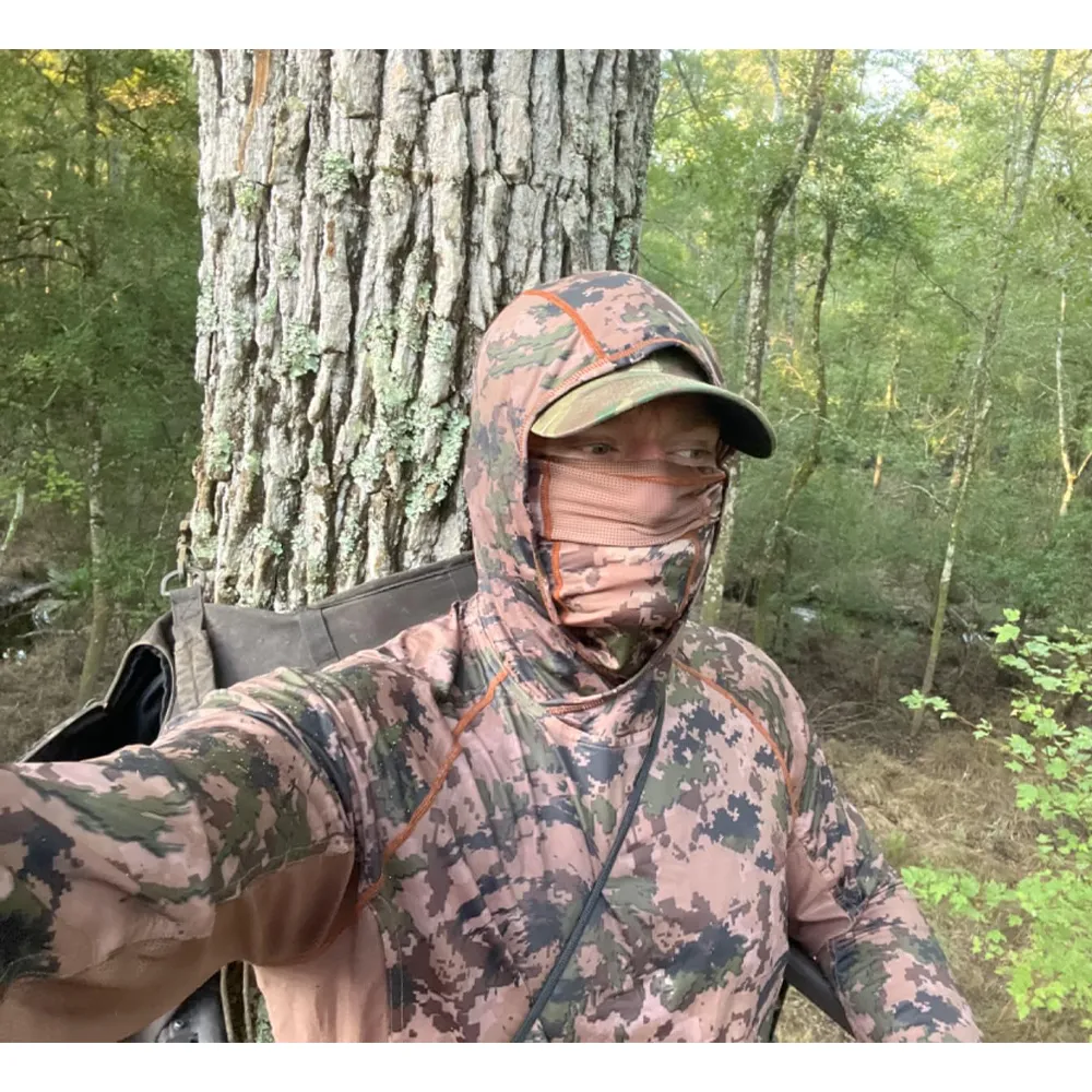 Men's UPF 50+ Camo Hoodie Shirt