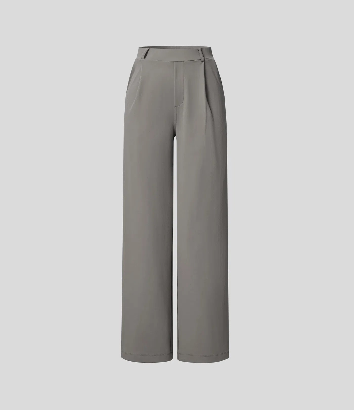 ⏰Big Spring Sale!High Waisted Side Pocket Straight Leg Work Pants