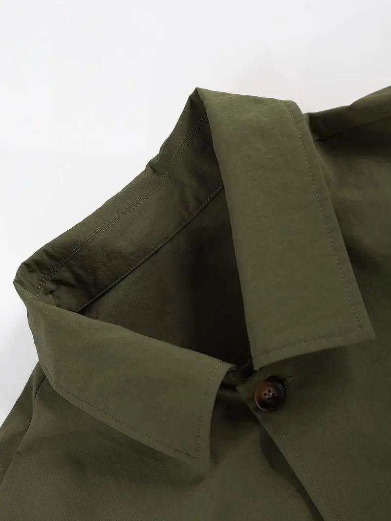 Men's Solid 2-Piece Button-Front Jacket & Pants Set