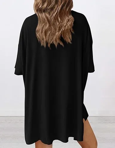🔥Women's Casual Loose-fitting Two-Piece Set (Crew Neck/V-Neck) 🔥 10-Piece Set - Includes All Colors, Only $24