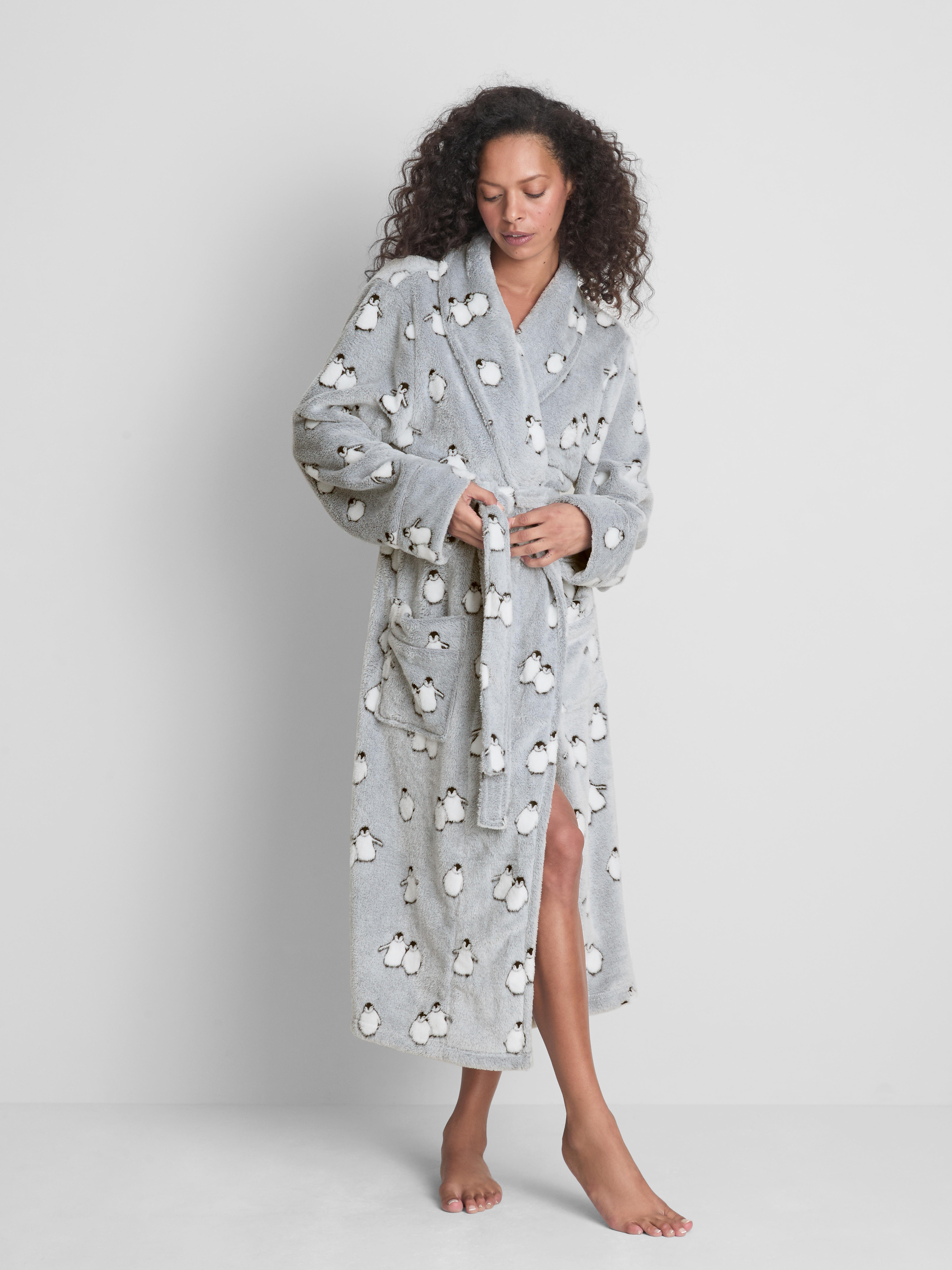 Plush Maxi Bath Robe