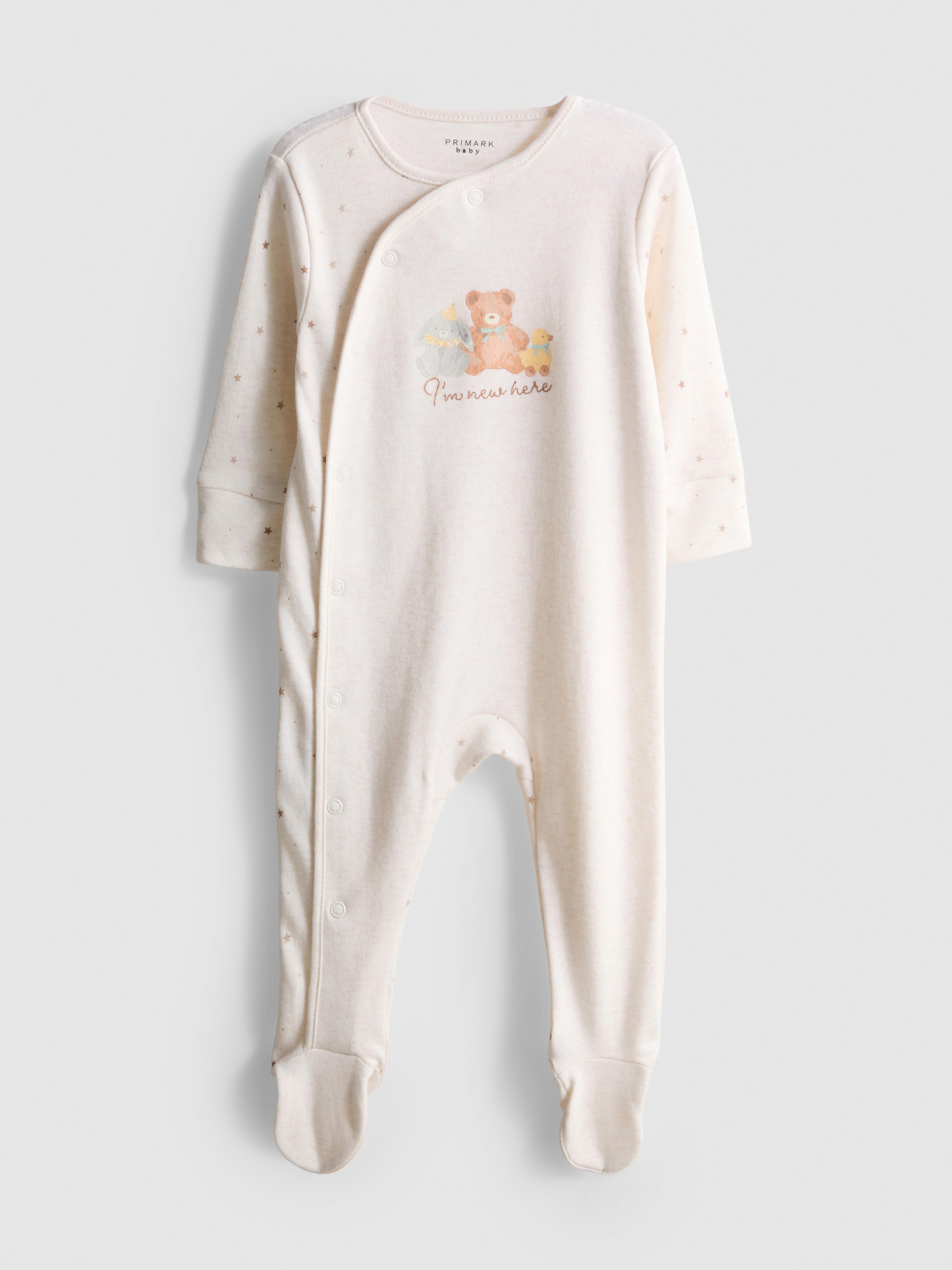 0-24mths | I’m New Here Wrap Pajamas
