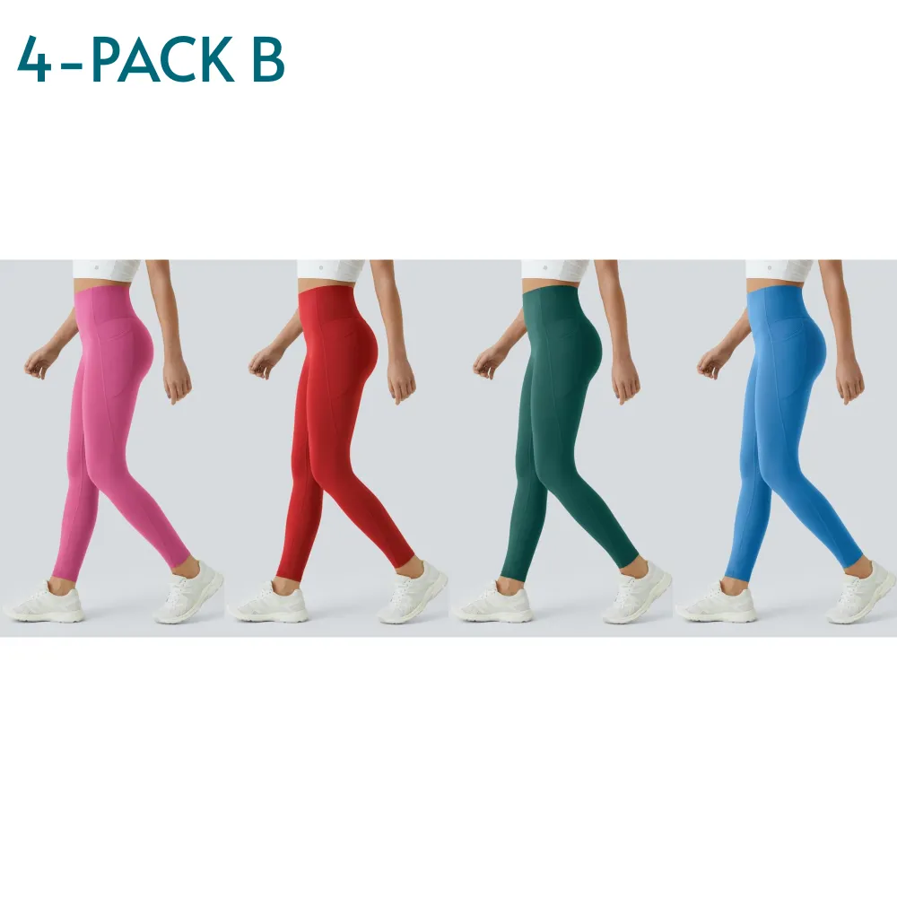 Tummy Control Side Pocket Shaping Leggings