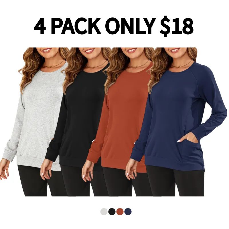 Women's Long-Sleeve Lightweight Sweatshirt