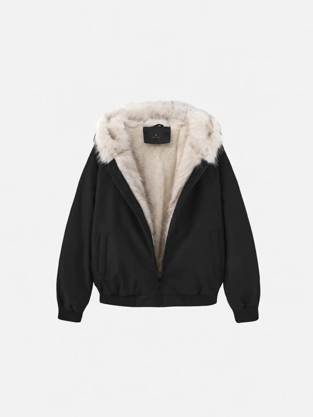 Faux Fur Lined Waterproof Bomber