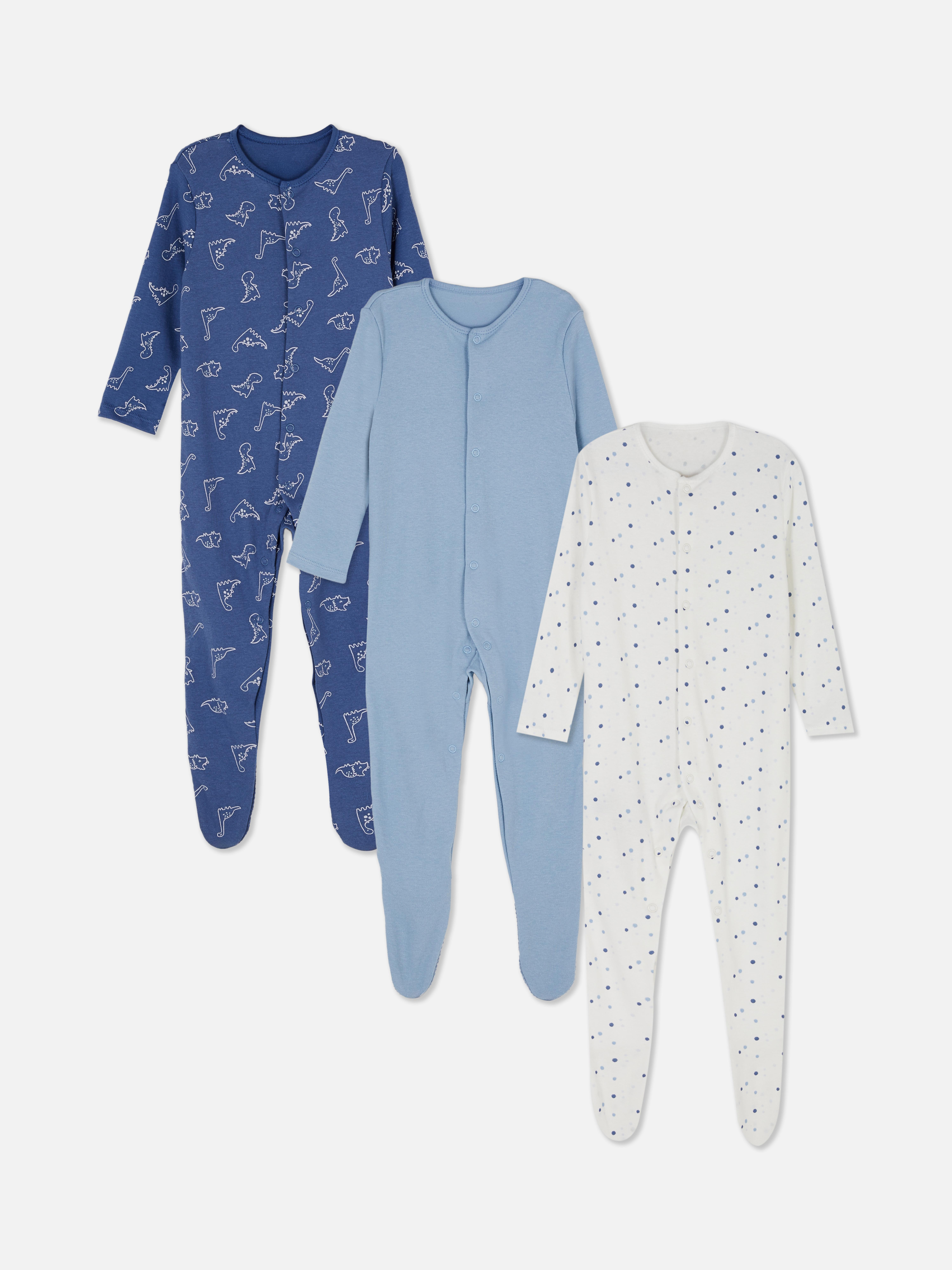 0-24mths | 3pk Snap Sleepers