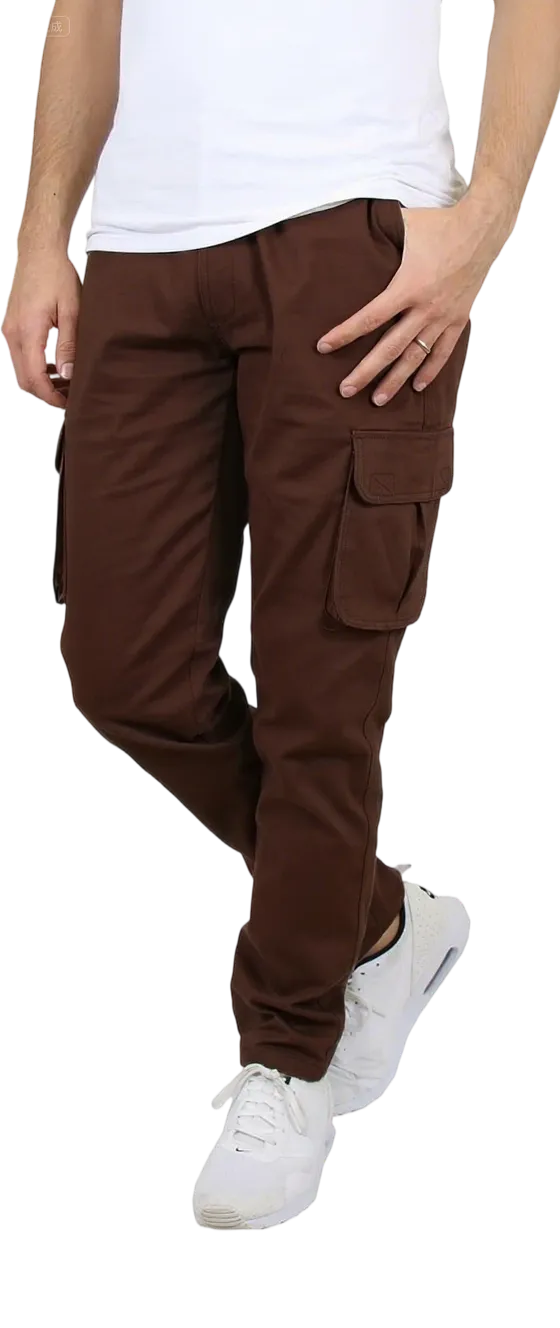 Men's Flex Stretch Cotton Cargo Pants