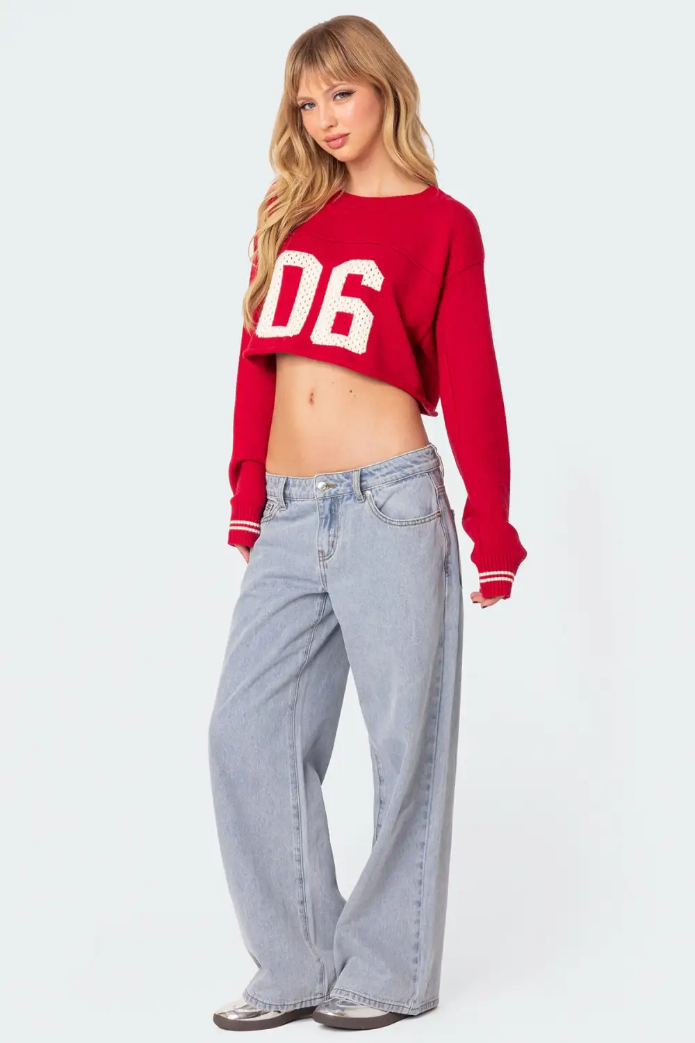 ⚡Last day only $29.9🔥 Raelynn Washed Low Rise Baggy Jeans