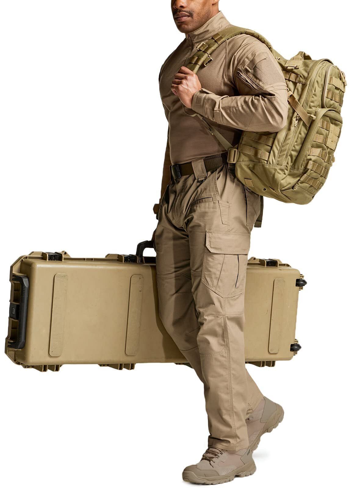 Last Day Sale 🔥Men's Tactical Pants, Water-Repellent Ripstop Cargo Pants