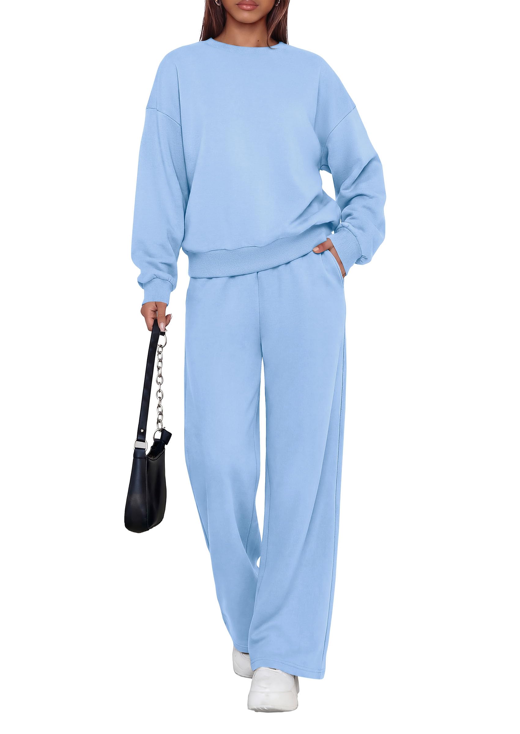 2 Piece Lounge Sets for Women Casual Sweatsuits Fall Clothes