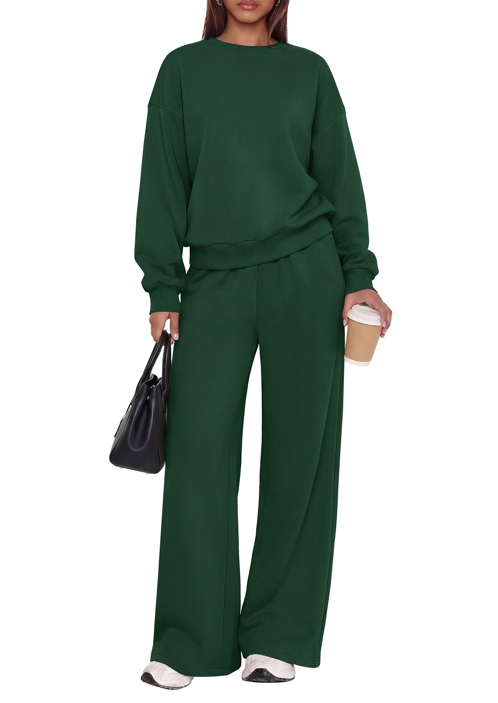 2 Piece Lounge Sets for Women Casual Sweatsuits Fall Clothes