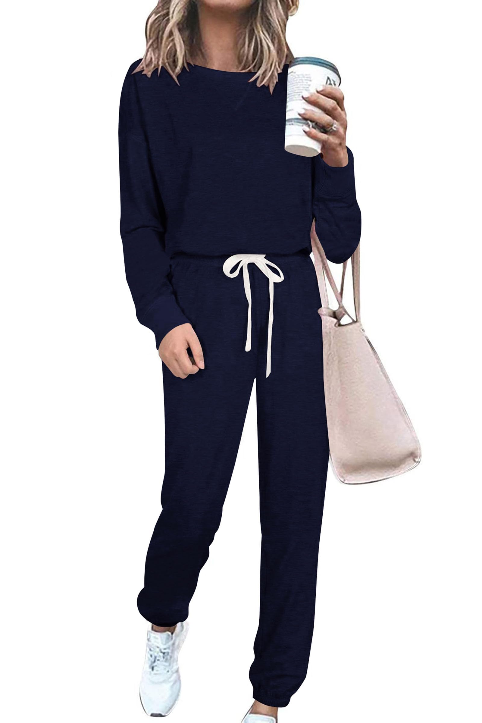 Women's Pajama Sets Casual 2 Piece Fall Matching Lounge Set