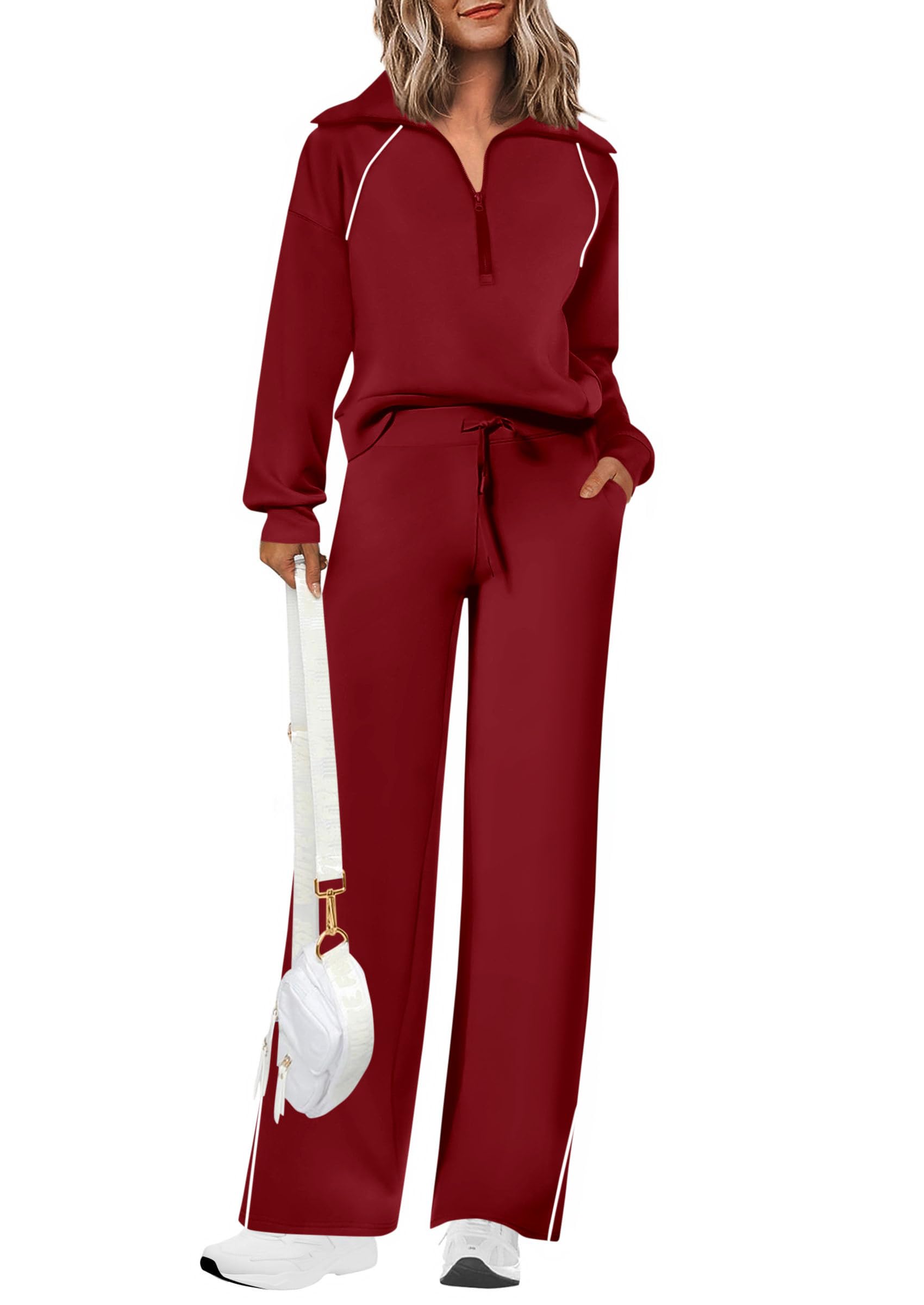 Women's 2 Piece Matching Lounge Set Sweatsuits