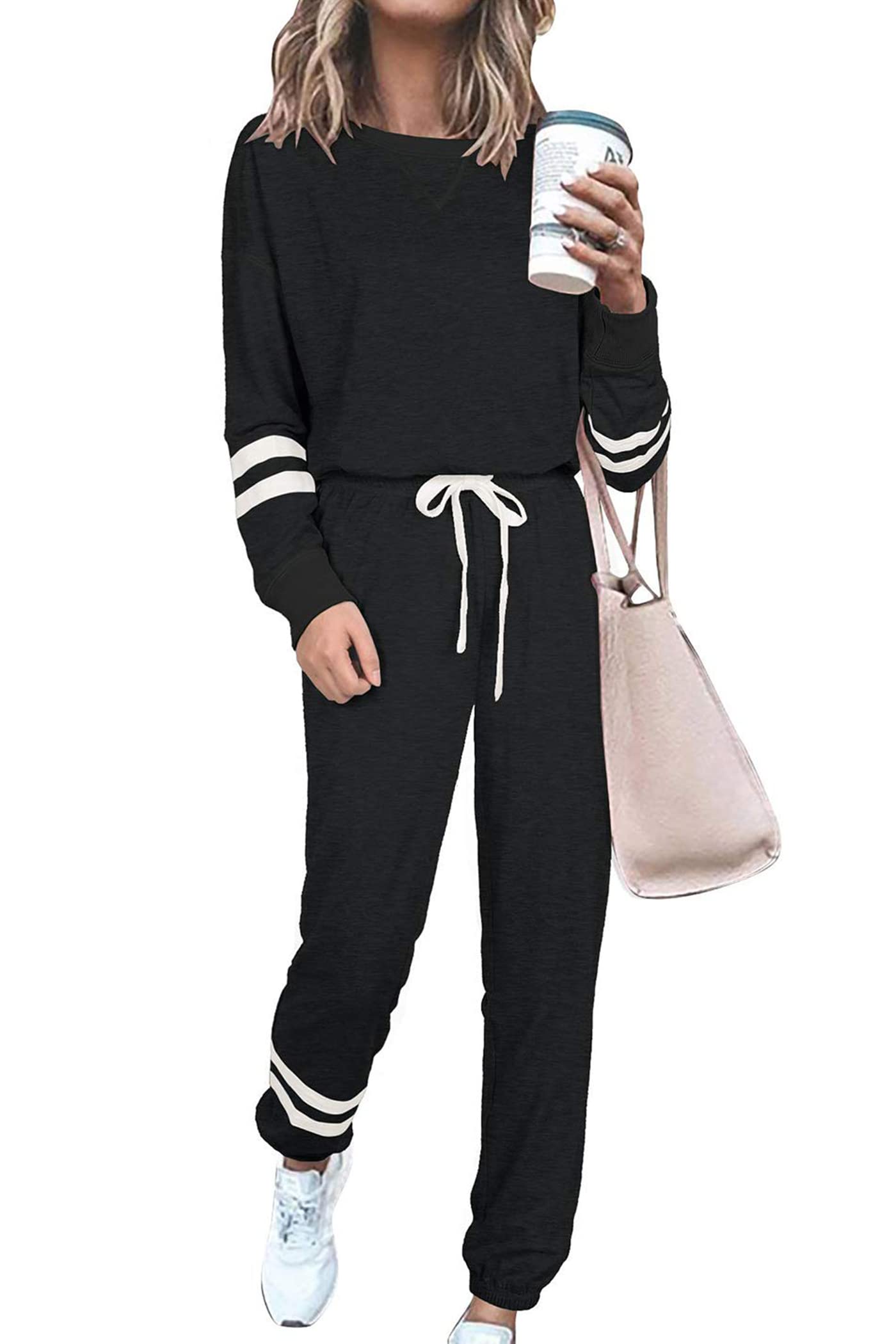 Women's Pajama Sets Casual 2 Piece Fall Matching Lounge Set
