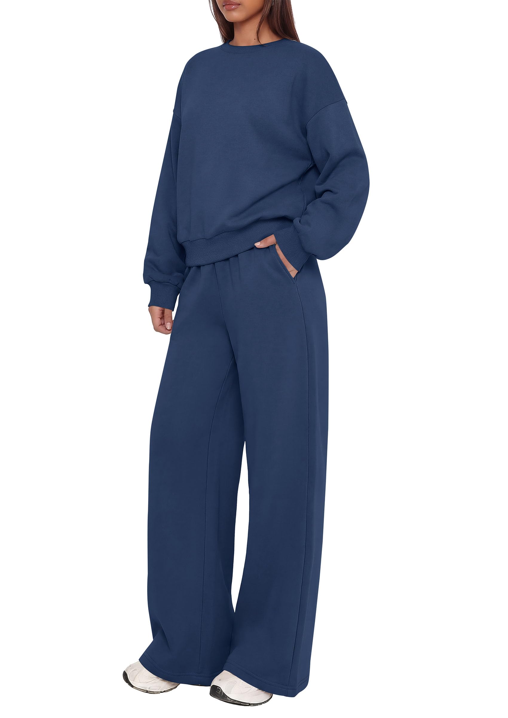 2 Piece Lounge Sets for Women Casual Sweatsuits Fall Clothes