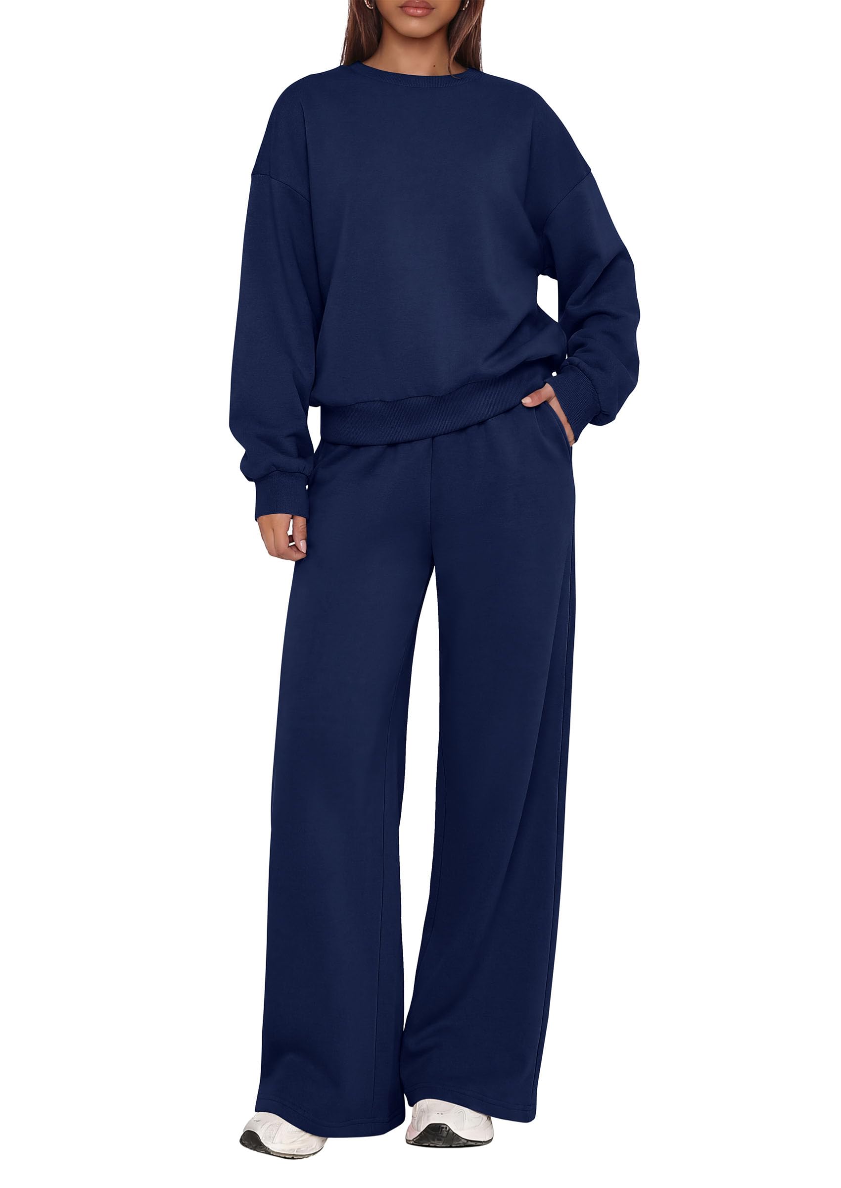 2 Piece Lounge Sets for Women Casual Sweatsuits Fall Clothes