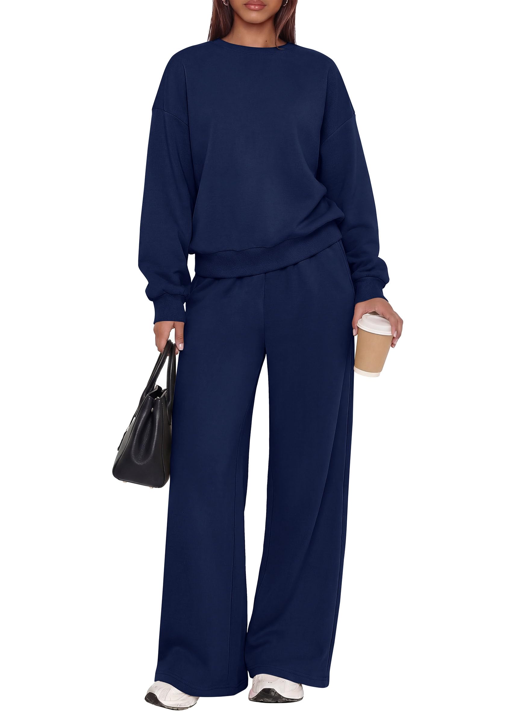 2 Piece Lounge Sets for Women Casual Sweatsuits Fall Clothes