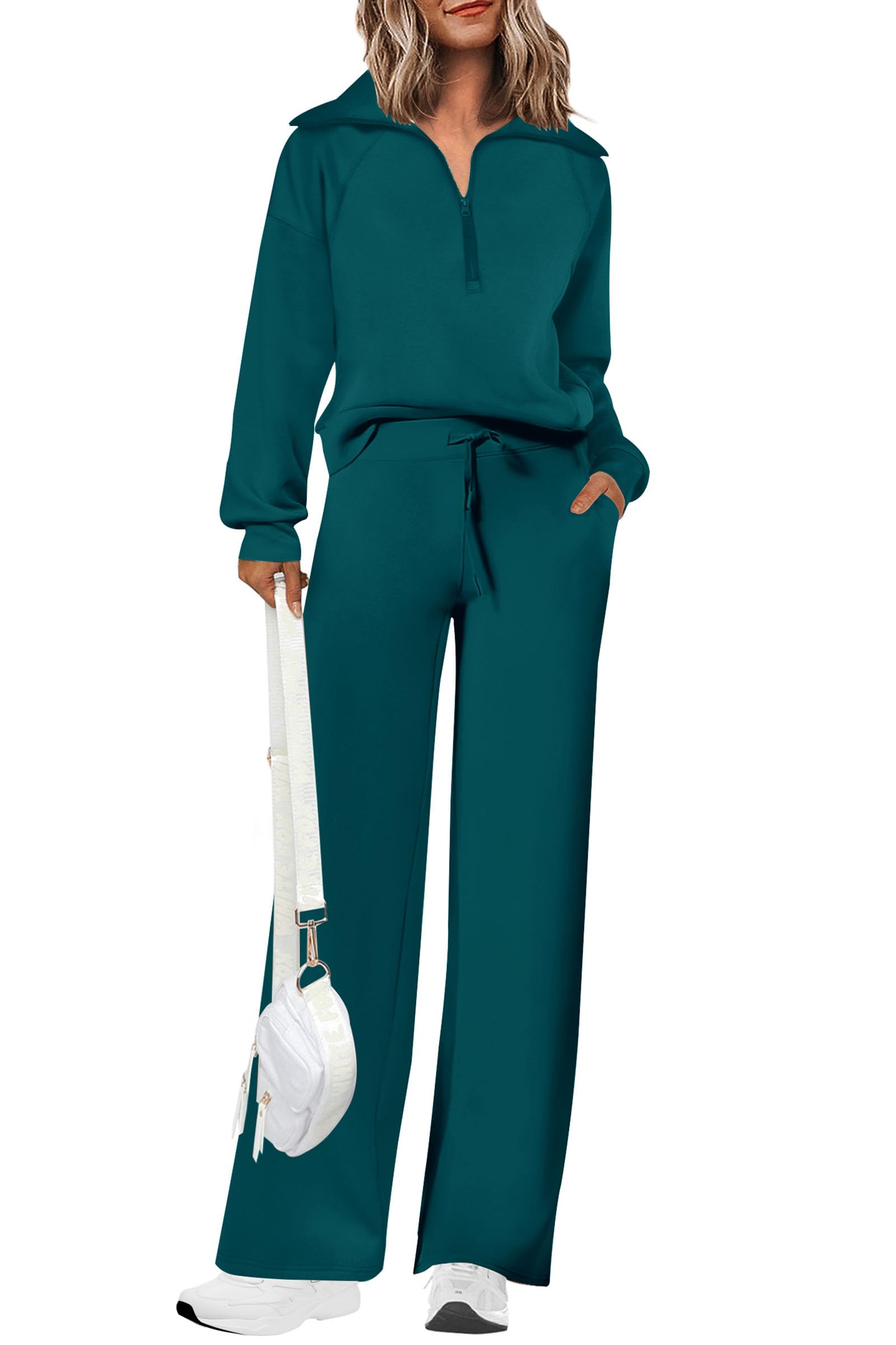 Women's 2 Piece Matching Lounge Set Sweatsuits