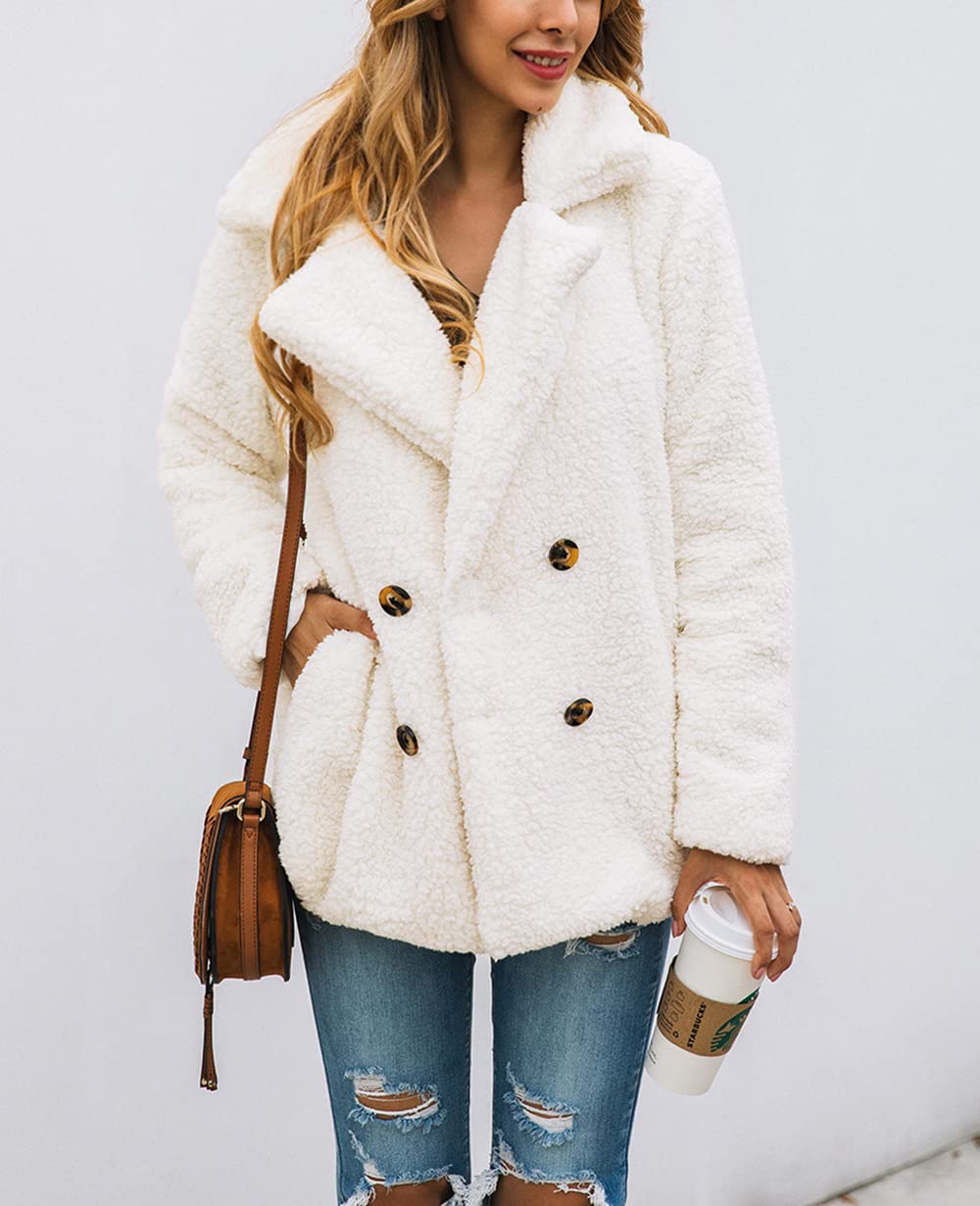 Oversized Sherpa Fleece Jacket Women's Winter Coats Outerwear