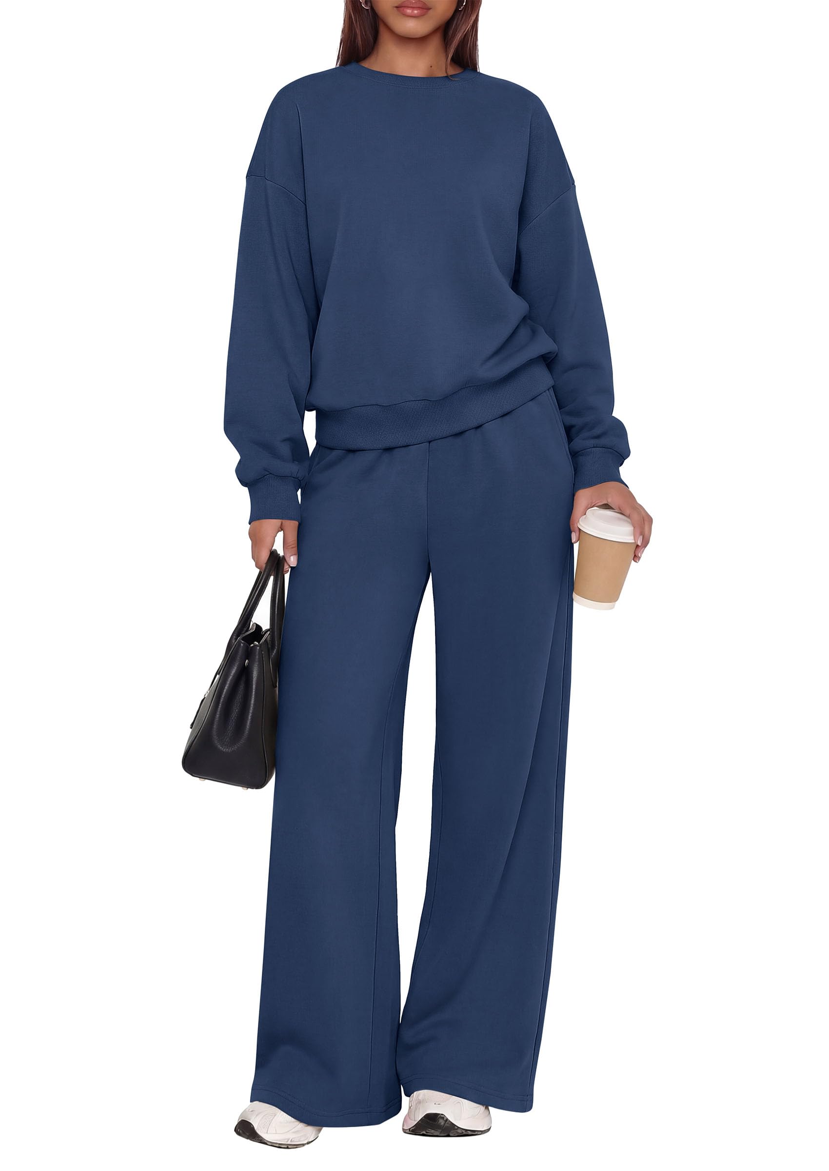2 Piece Lounge Sets for Women Casual Sweatsuits Fall Clothes