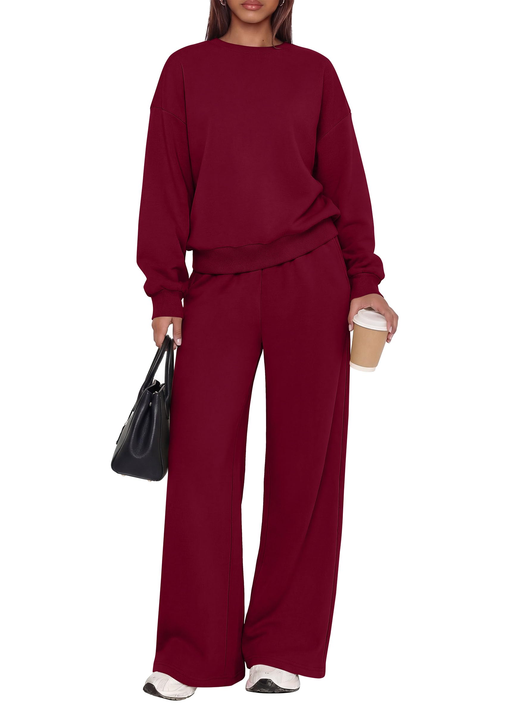 2 Piece Lounge Sets for Women Casual Sweatsuits Fall Clothes