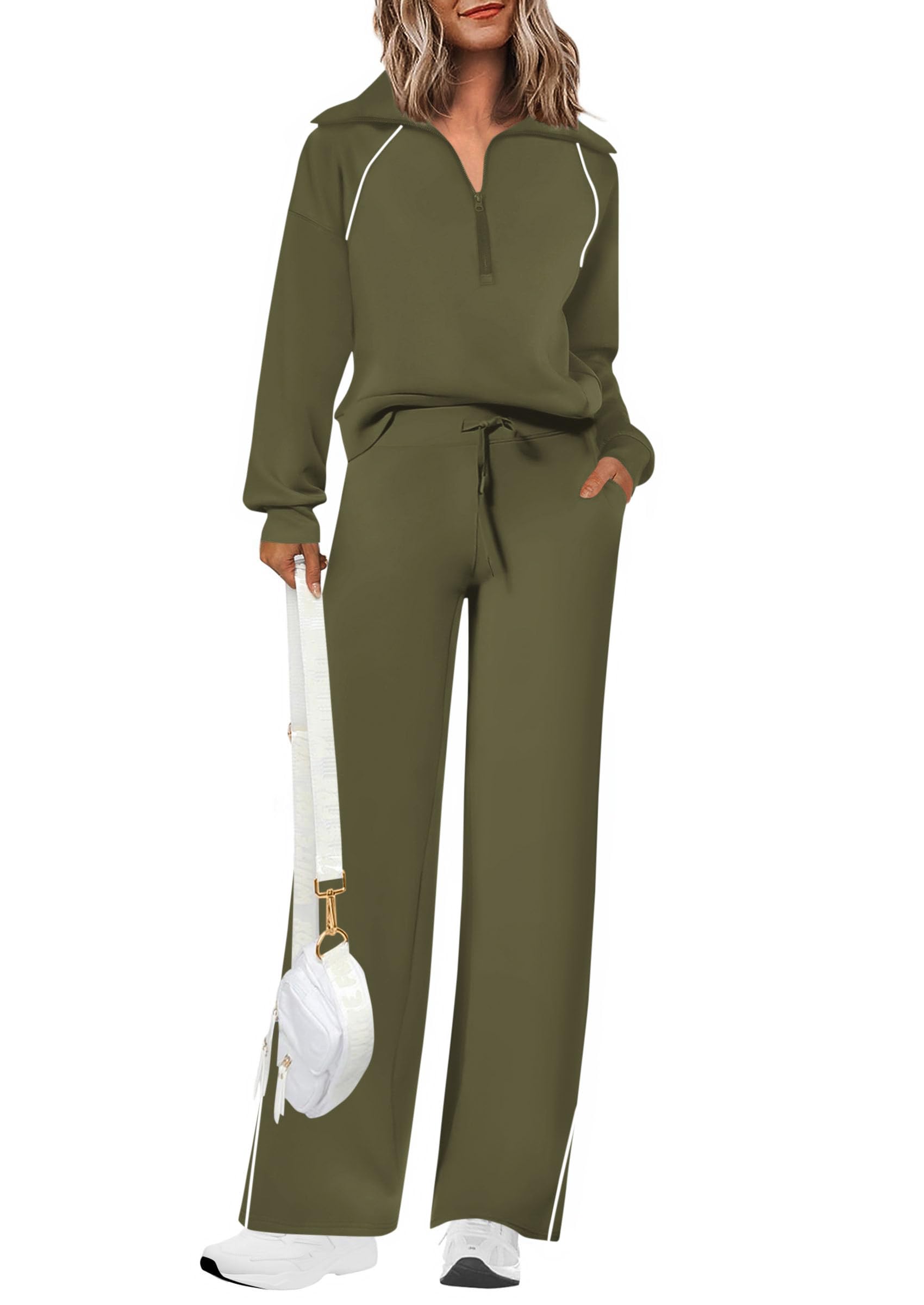 Women's 2 Piece Matching Lounge Set Sweatsuits